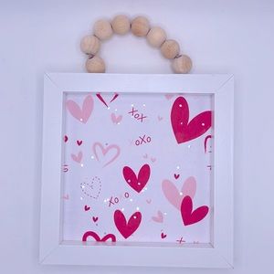 Handmade Valentine’s Day sign/decor